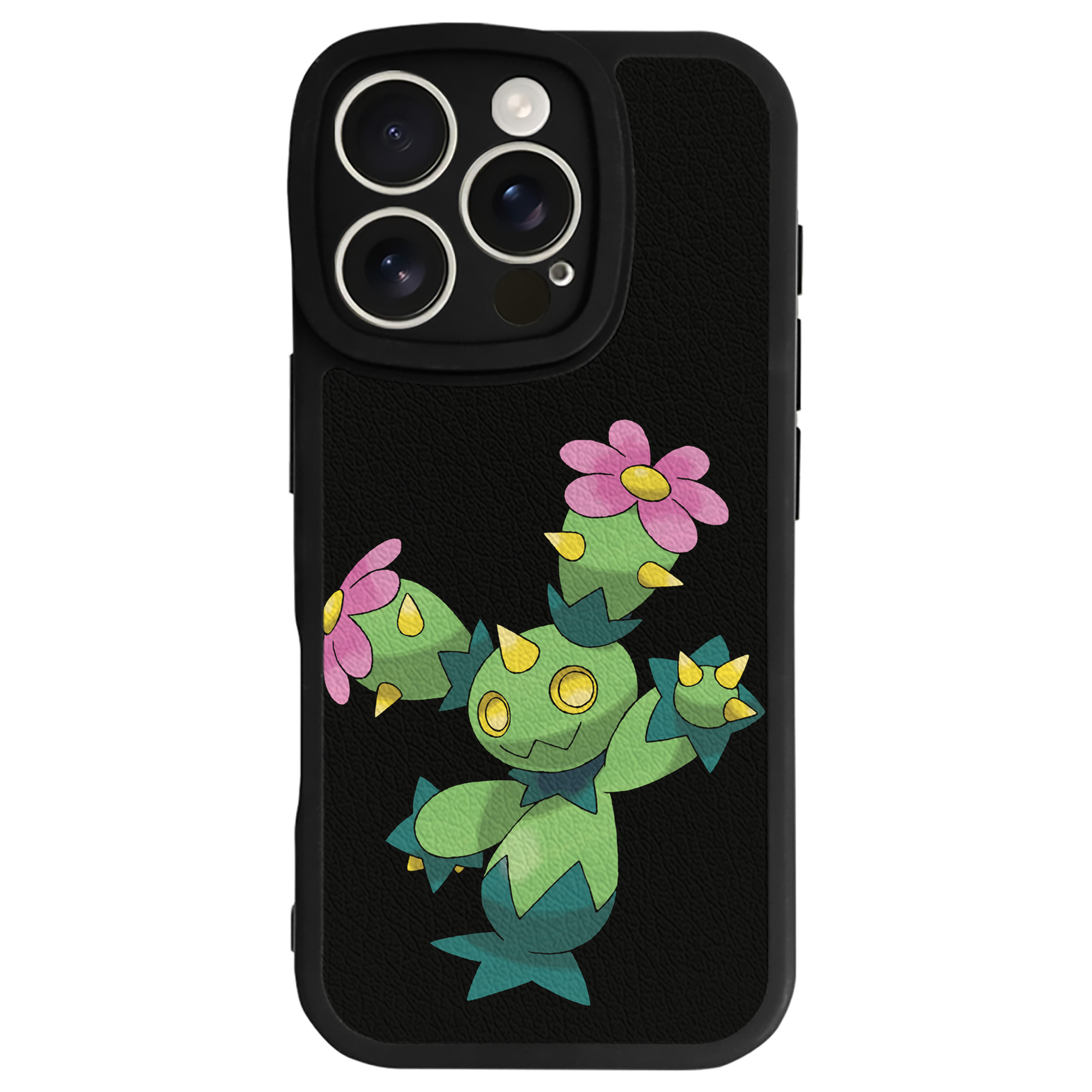 （画像用） ポケットモンスター Pokémon 【iPhone 16シリーズ対応】シリコンスマホケース（レザー調） 材質：シリコン